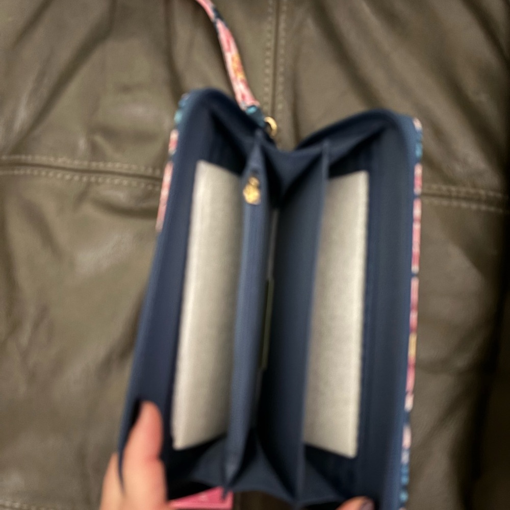 Simply Southern Pink and Blue Floral Wallet - Picture 3 of 3